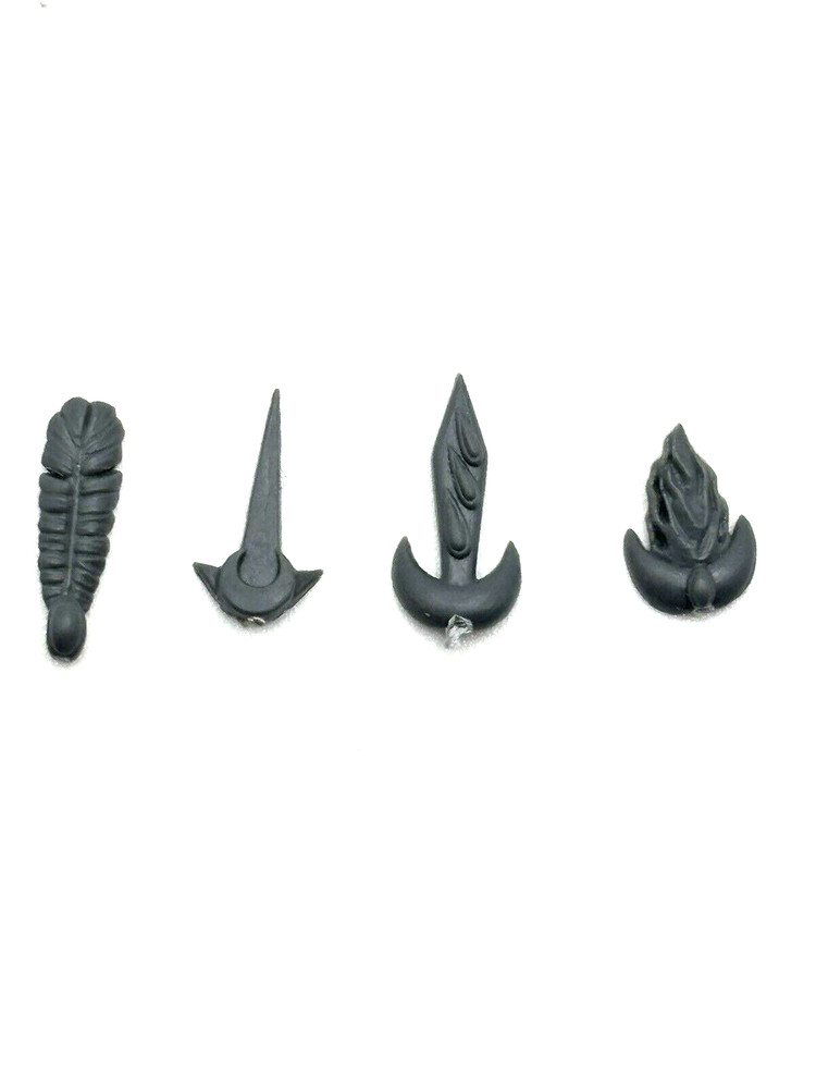 Warhammer High Elf Helm & Armor Bits x4