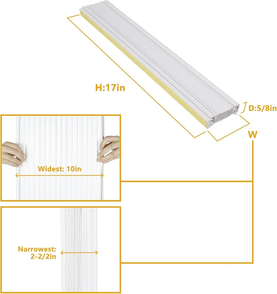 Window Ac Insulating Side Panel Kit Fits For Window Air Conditioner Units Replac