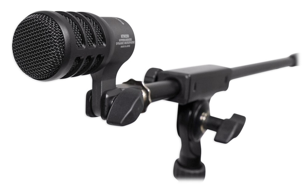 Audio Technica ATM230 Hypercardioid Dynamic Instrument Microphone Drum Mic+Mount