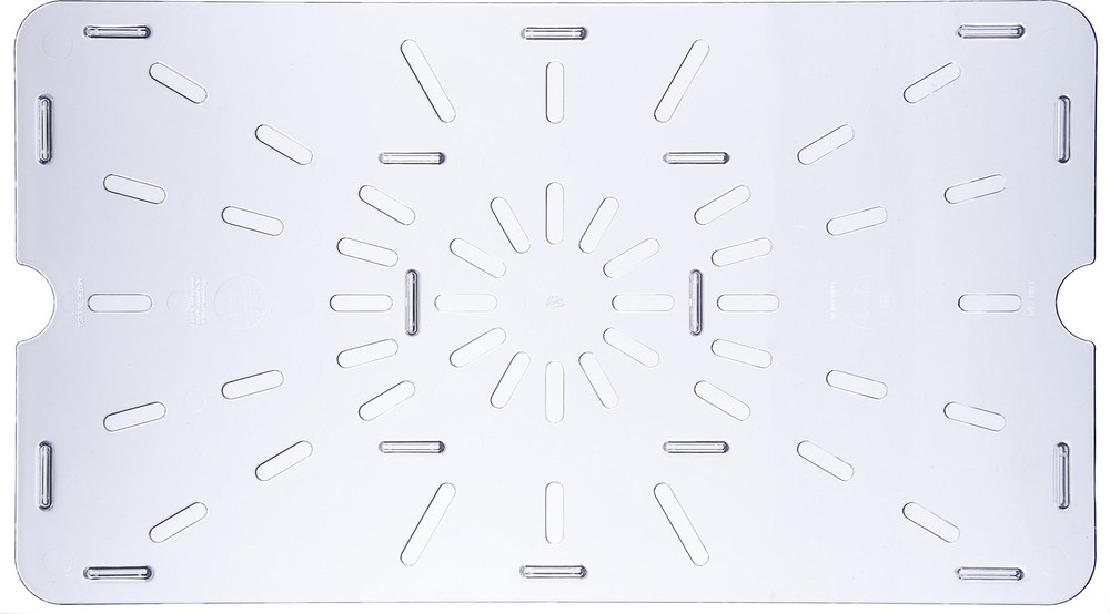 1021507 StorPlus Full Size Polycarbonate Drain Shelf Clear