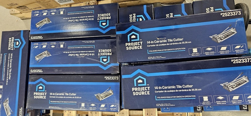New 14-in Ceramic Tile Cutter Kit,project Source