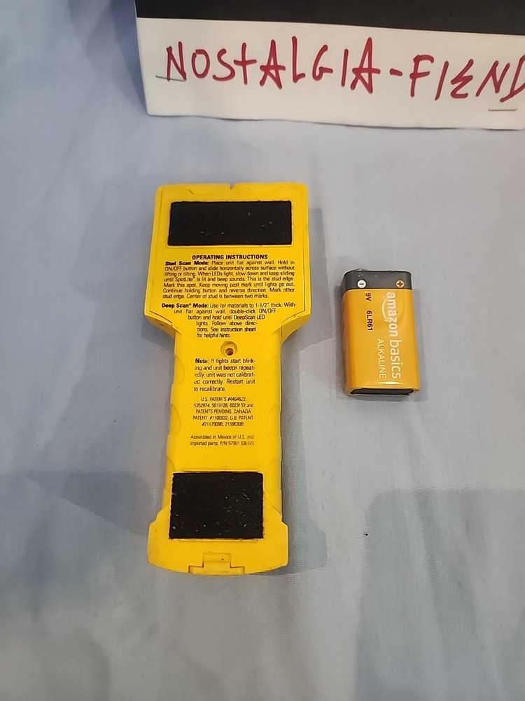 Zircon Studsensor Pro LCD Stud Finder Tested & Working