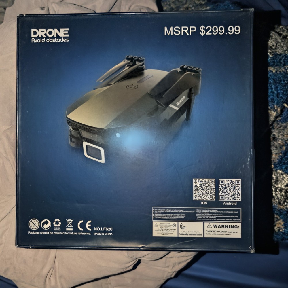 YOMI LF620 Foldable Camera Quadcopter with App Control & Obstacle Avoidance