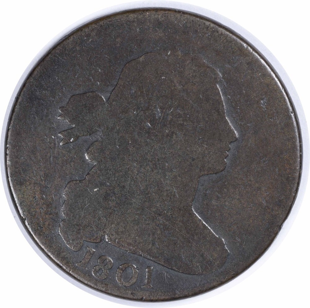 1801 Large Cent 3 Errors G Uncertified #226