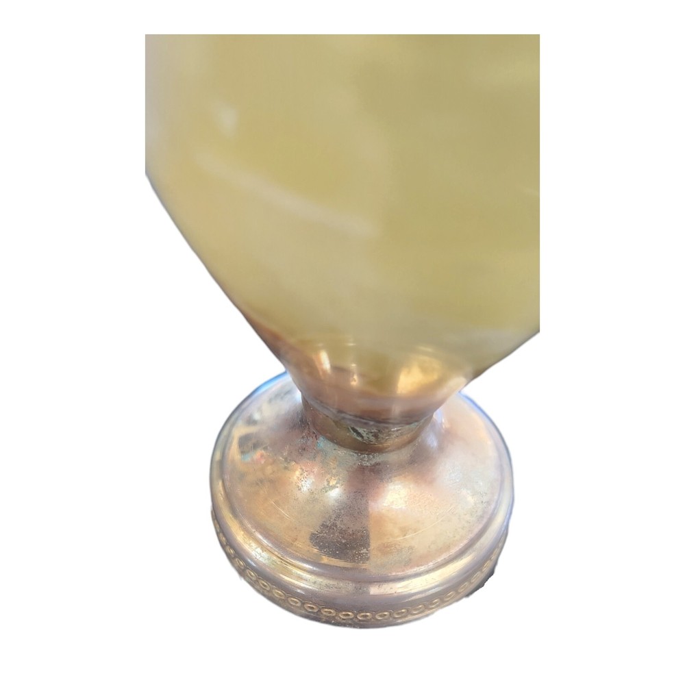Green Marble-Like & Metal Mini Pitcher