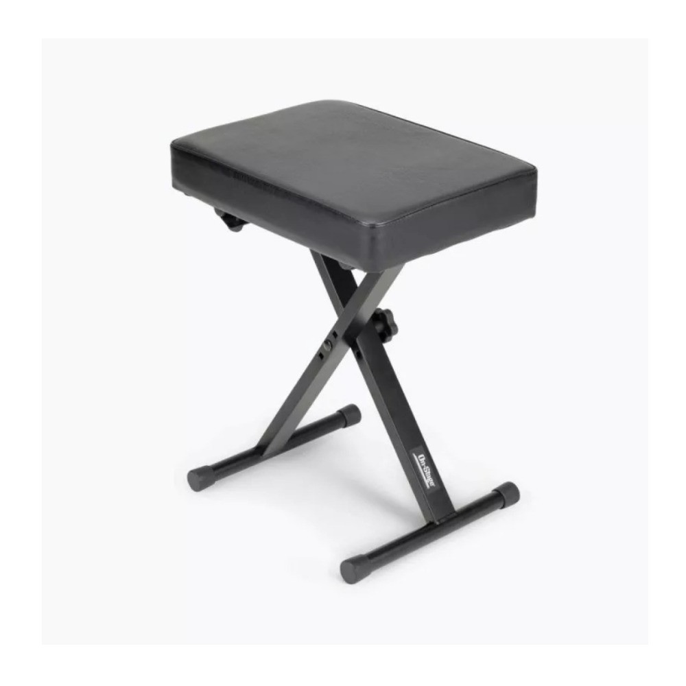 On-Stage Three-Position X-Style Keyboard Bench (Black)