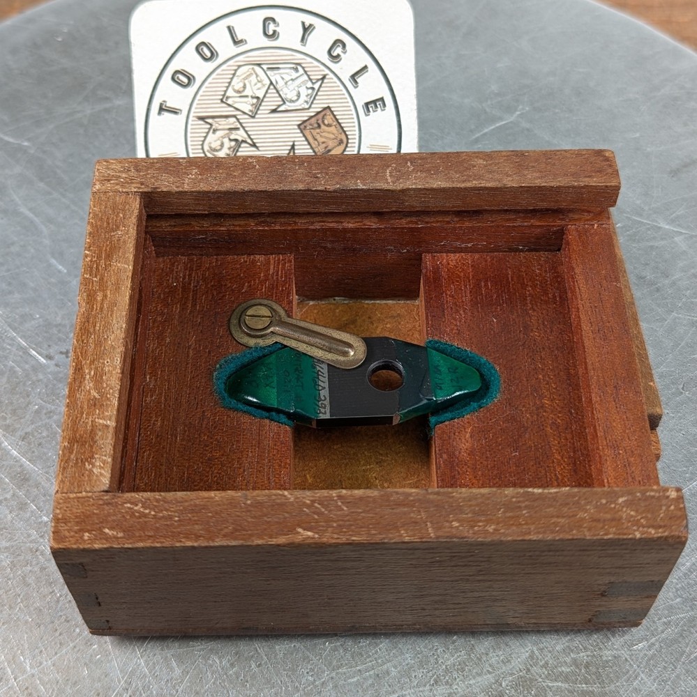 Radius Cutting Tool Sharp! Super Important! Custom Wood Case Machinist§000