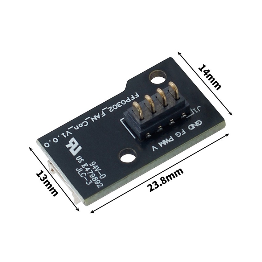 Hotend Cooling Fan Adapter Board for Flashforge AD5X Extruder 3D Printer