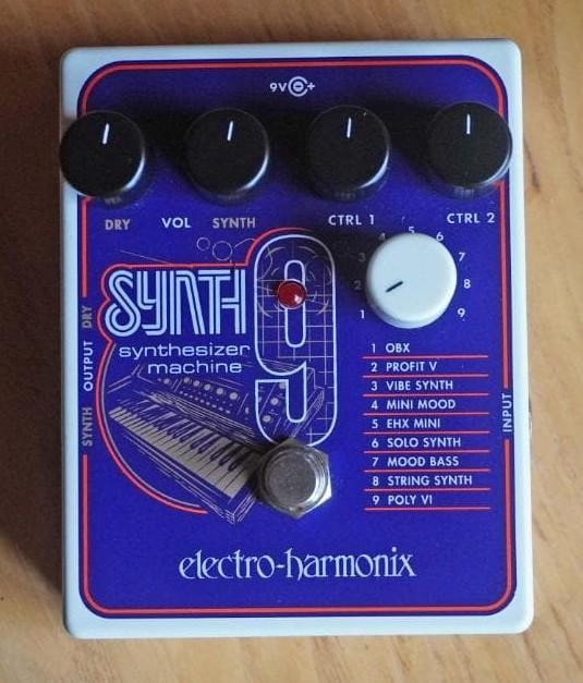 Electro-Harmonix Synth 9 Synthesizer Effects Pedal Guitar
