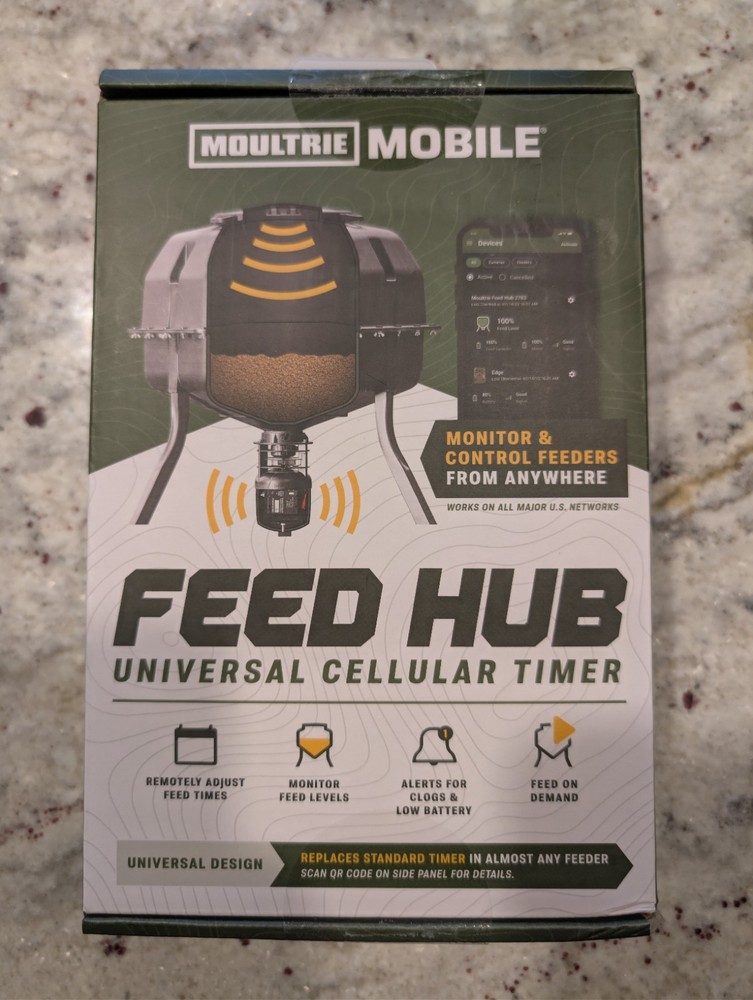 MOULTRIE FEED HUB UNIVERSAL TIMER KIT - CELLULAR FEEDER TIMER SYSTEM