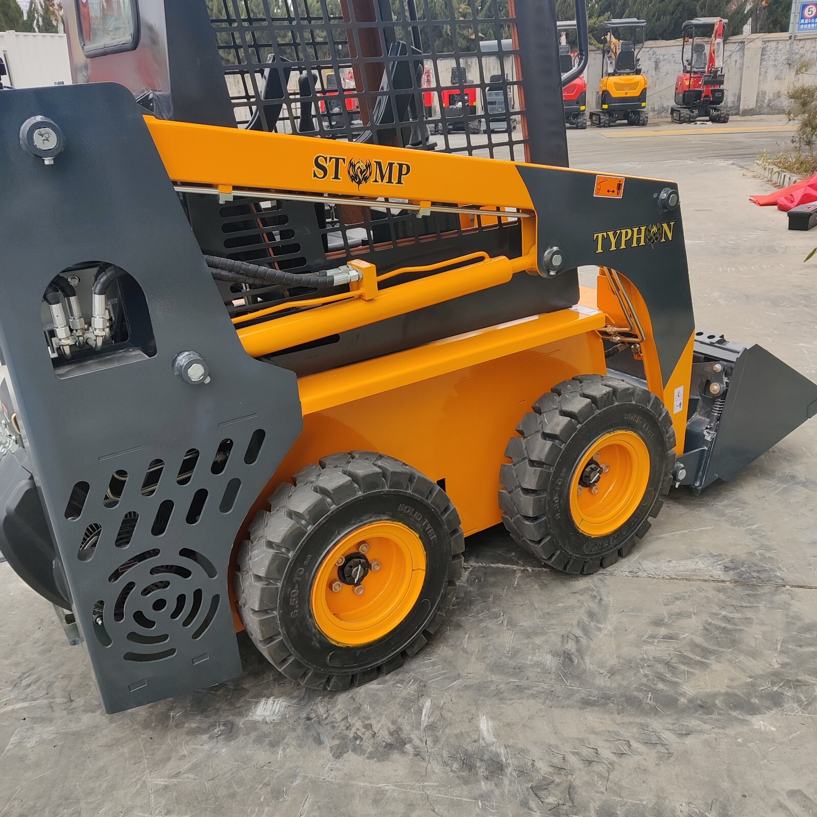 Brand New TYPHON STOMP Mini Skid Steer 35 HP SkidSteer Loader Gas EPA Engine USA