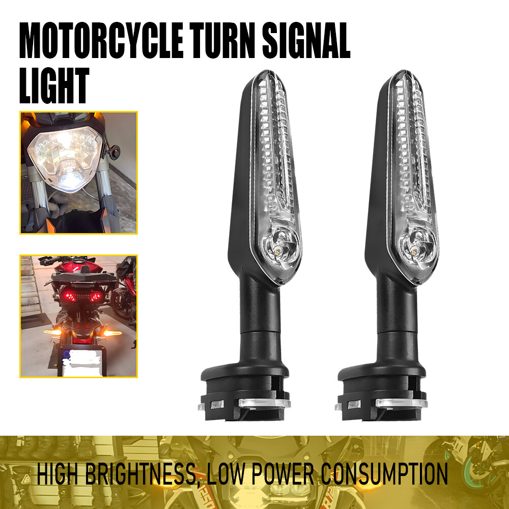 LED Turn Signals Blinker Lights For Yamaha FZ6 FZ1 FZ09 FZ07 YZF R6 R3 R1 H