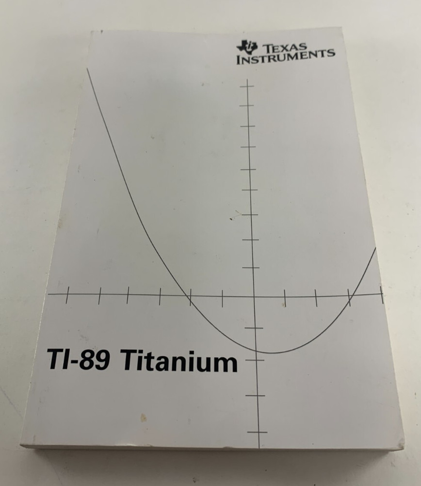 Texas Instruments TI-89 Titanium WORKING /w Cover