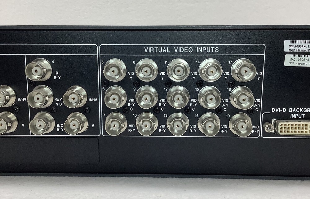 Extron MGP 464W Multi-Graphic Processor w/Rackmount Ears No Power Cord