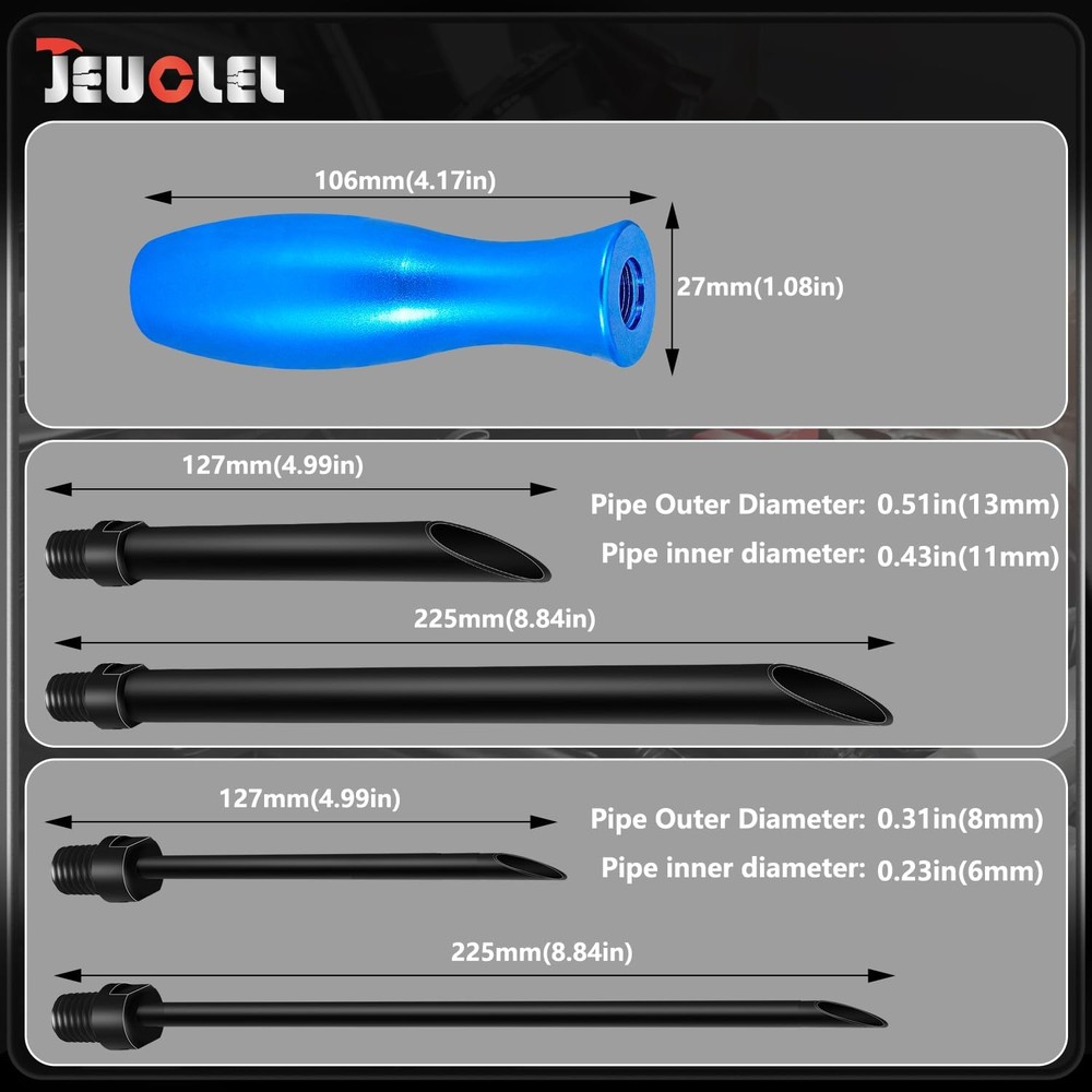 5PCS Wire Insertion Tool Set, Piercing, Lead Wire Threading, Handhold Auto Re...