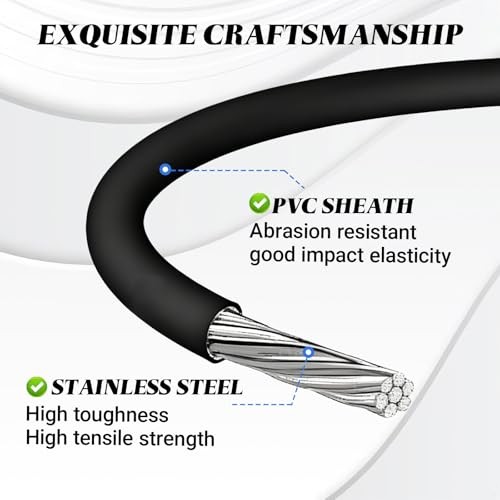 25.8" Door Latch Cable, Inside Door Handle Latch Release Cable Compatible with