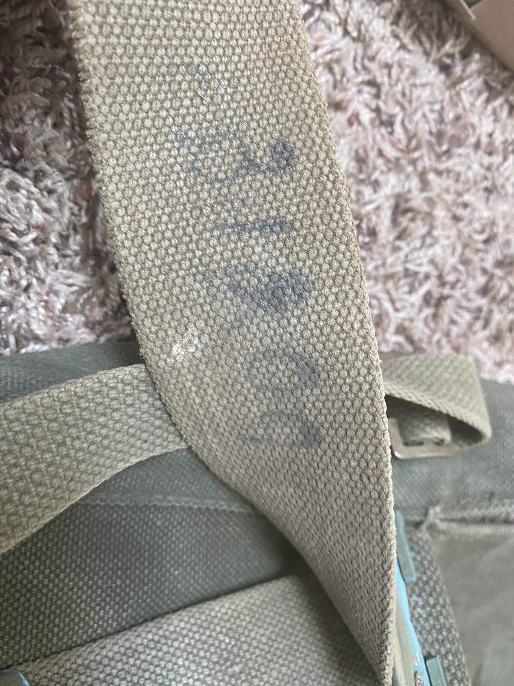 Original WW2 WWII British US Army Small Pack Strap