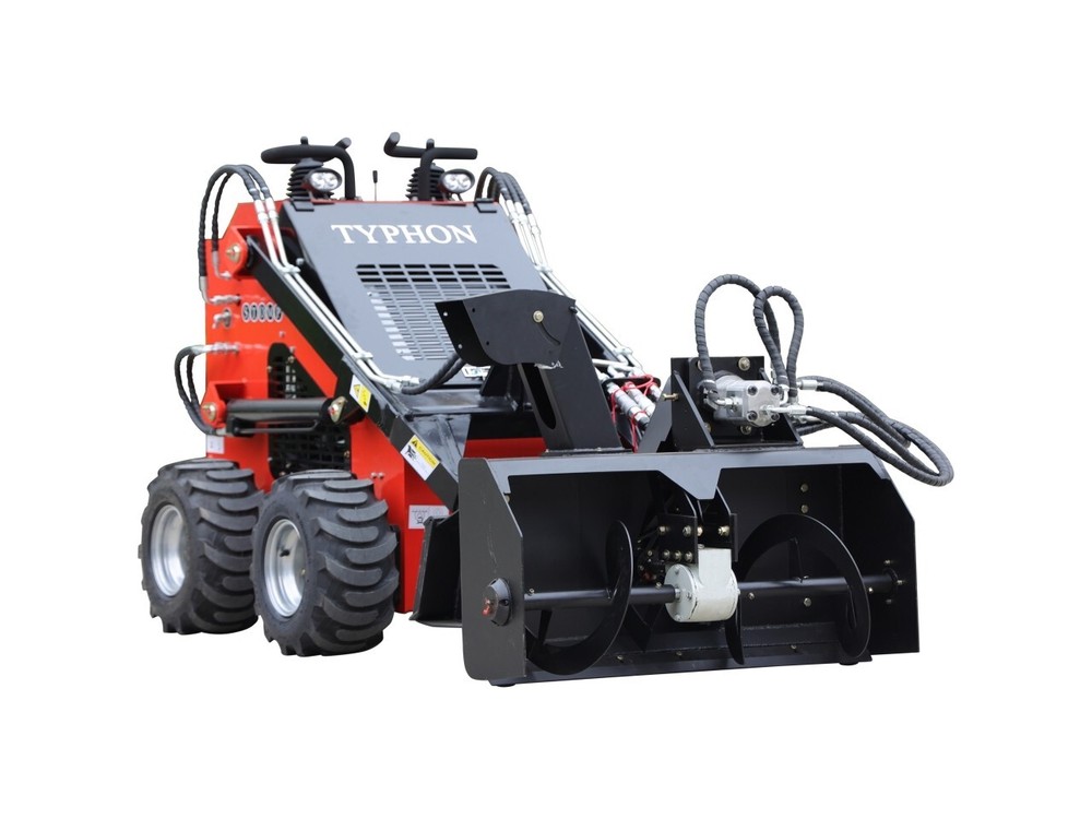 Snow Blower mini skid steer loader attachments for TYPHON STOMP skidsteer\