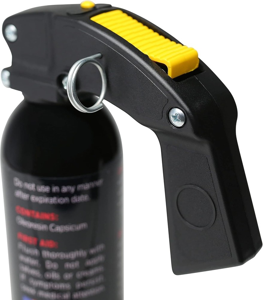 Self-Defense Pepper Gel with Pull Pin & 25ft Range – Maximum Strength Protection