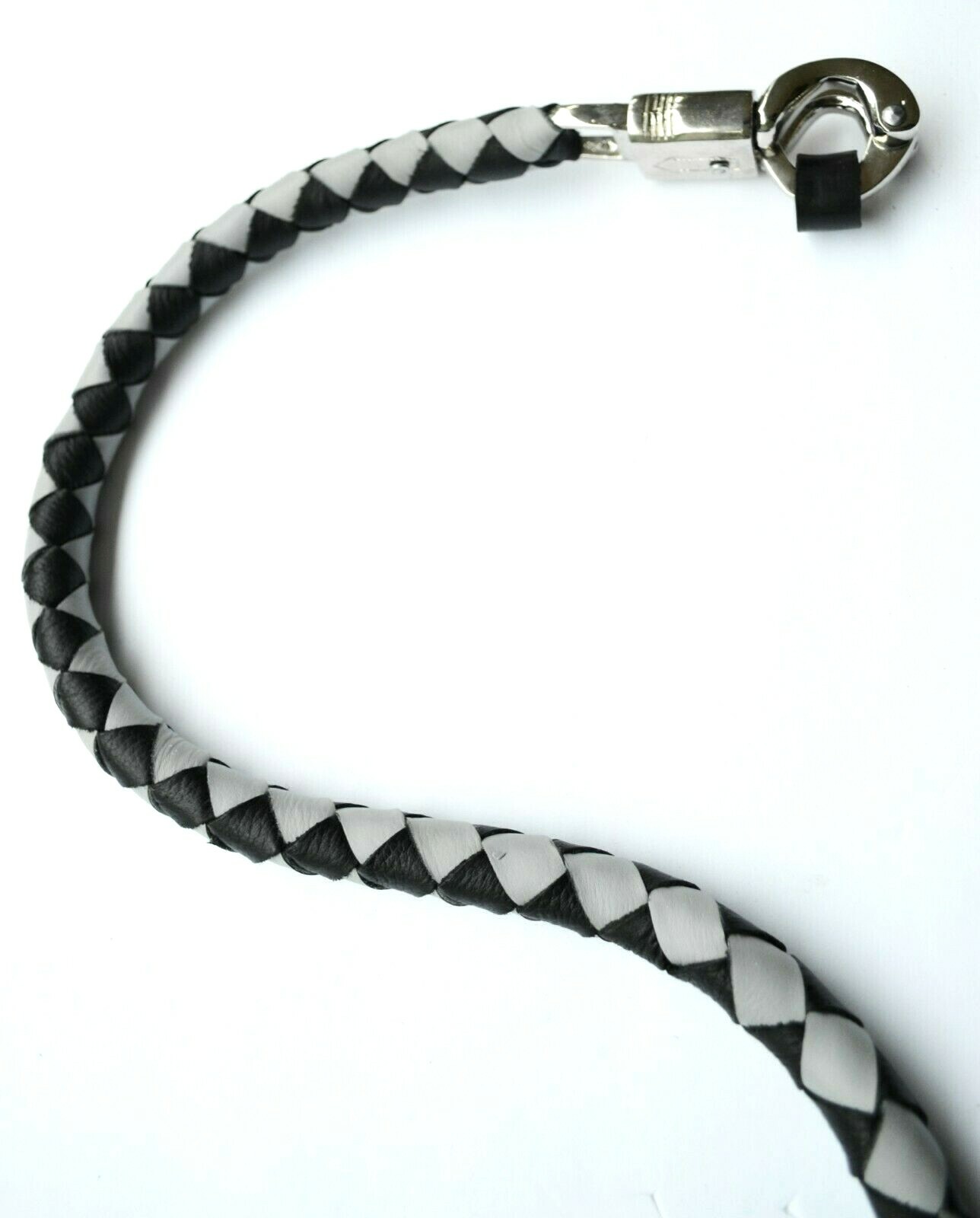 Motorcycle Get Back Whip GENUINE leather with tassels Getback