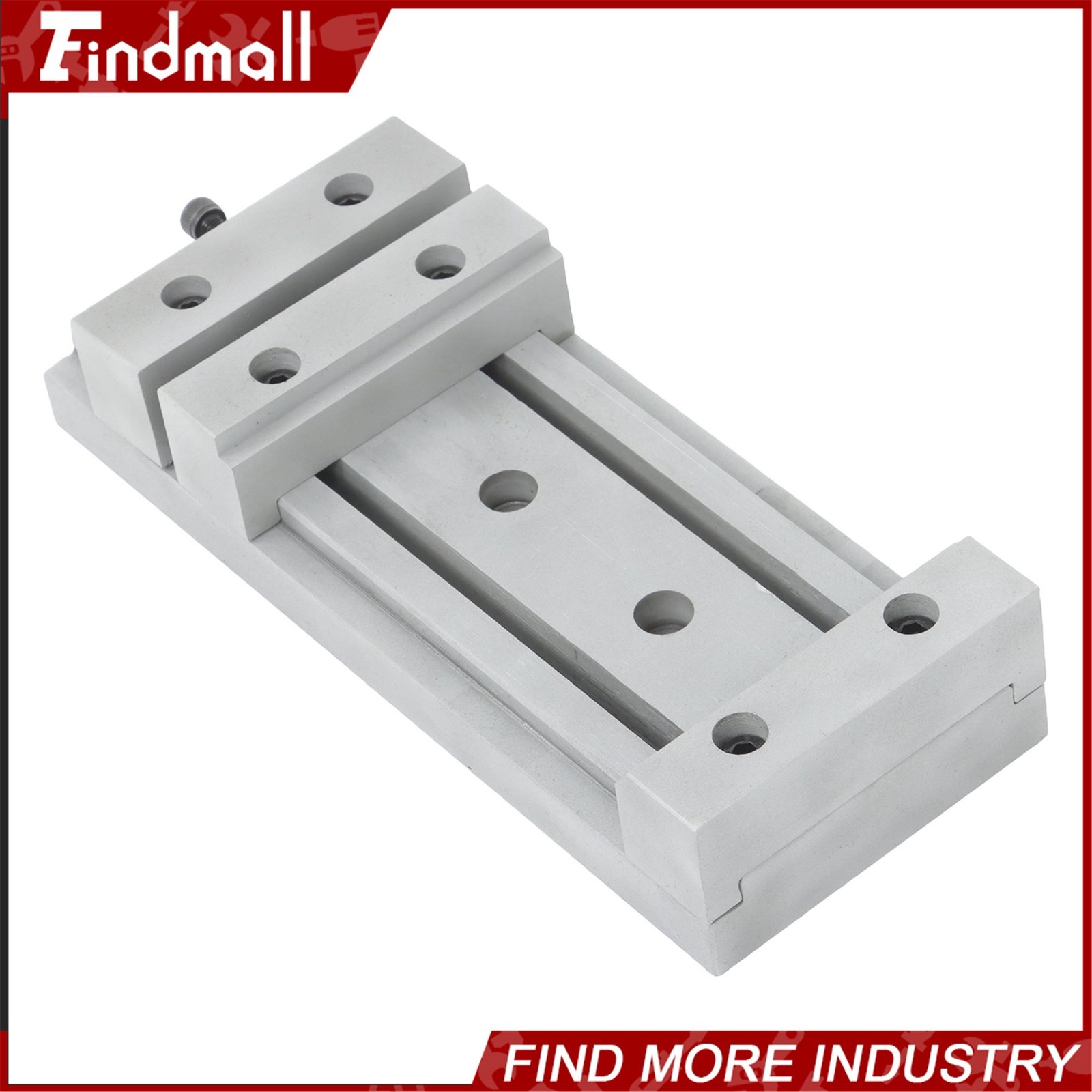 Findmall Workholding Clamp Work Table CNC Router Bench Vise Mini Low Profile