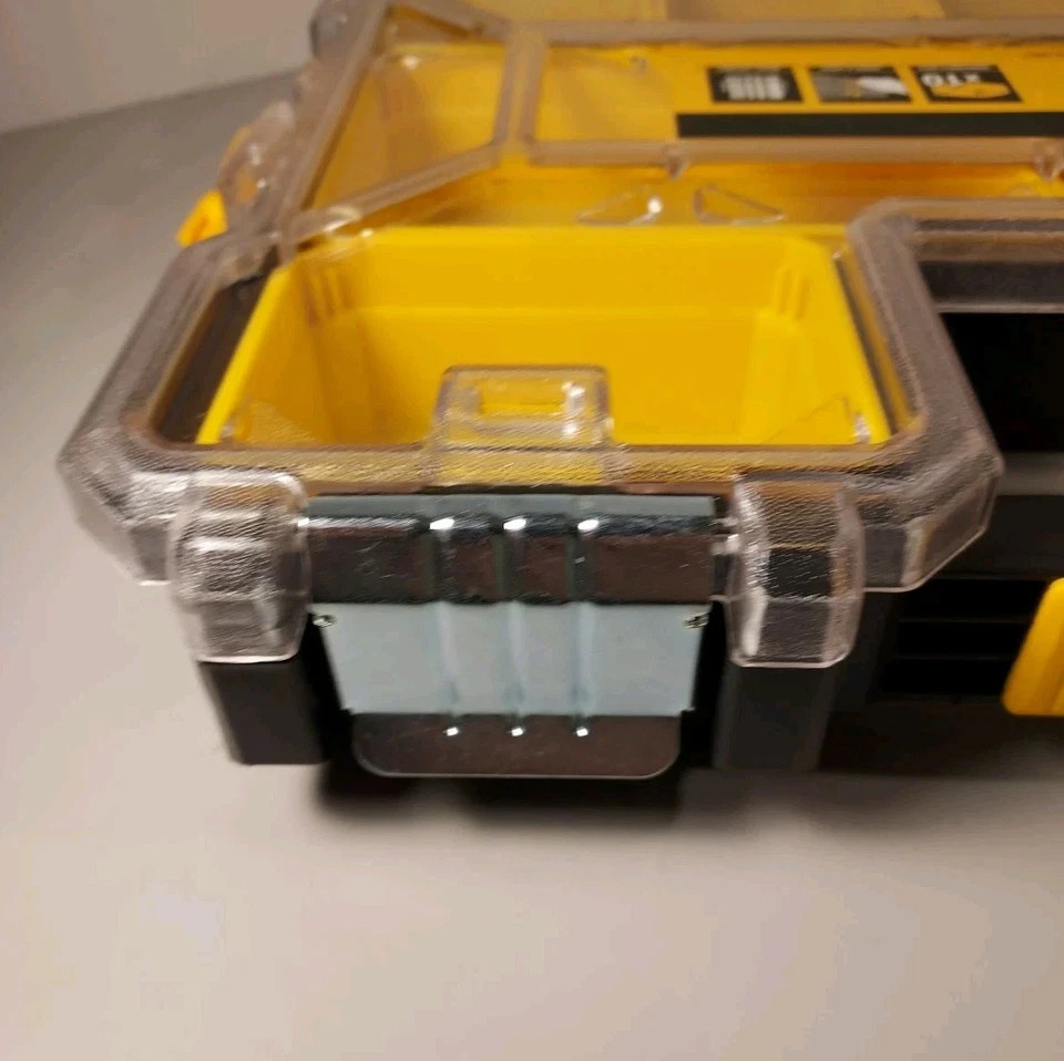 DEWALT DWST14925 10-Compartment PRO SMALL PARTS ORGANIZER STACKABLE TOOL BOX