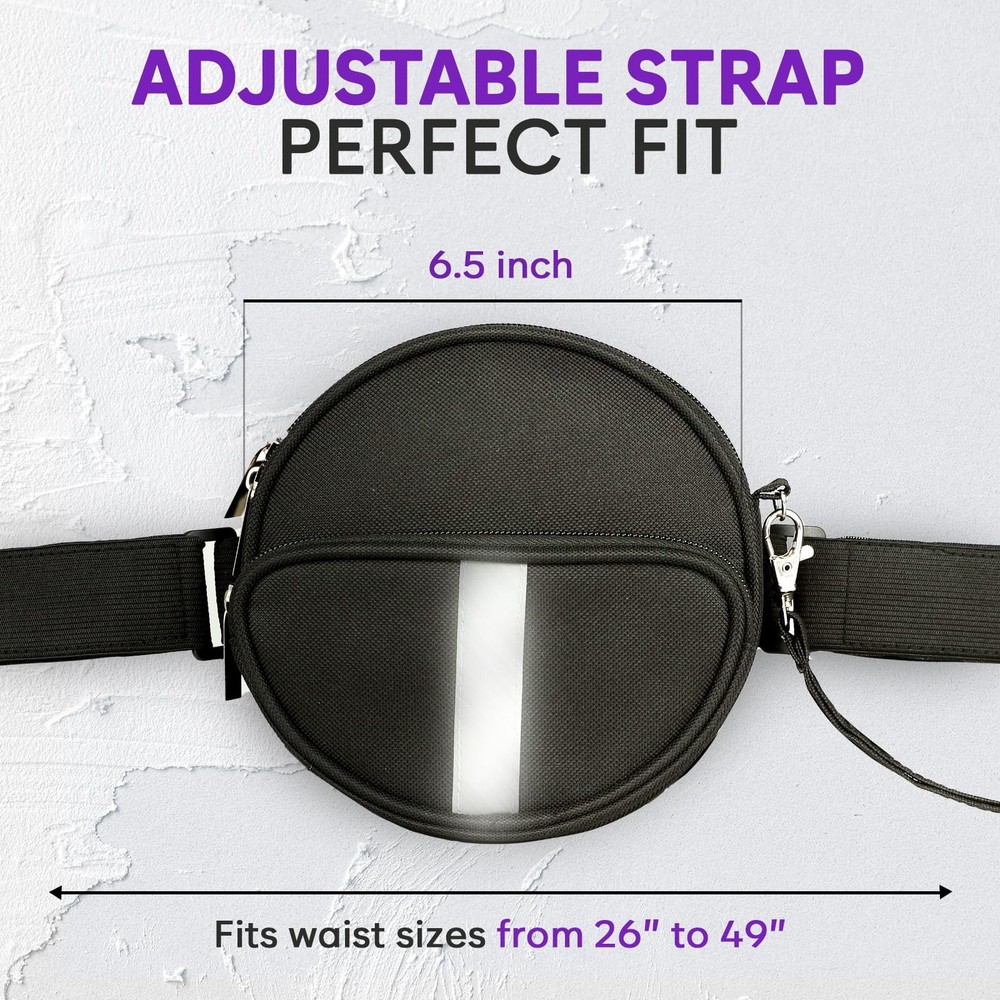 KLIM Portable CD Player Case, Waterproof Black Case