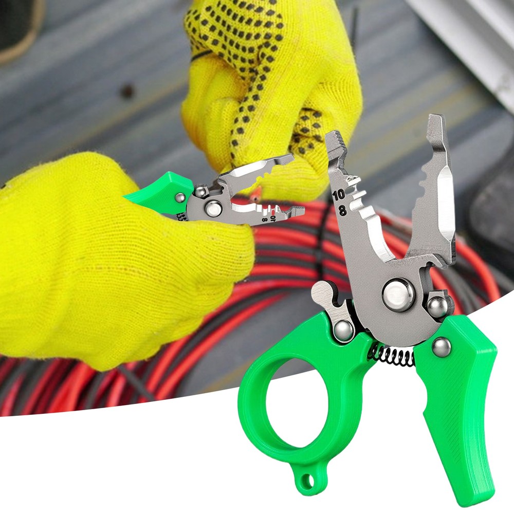 Wire Stripper Multi-function Mini Wire Stripper Cutter Tool for Electrical