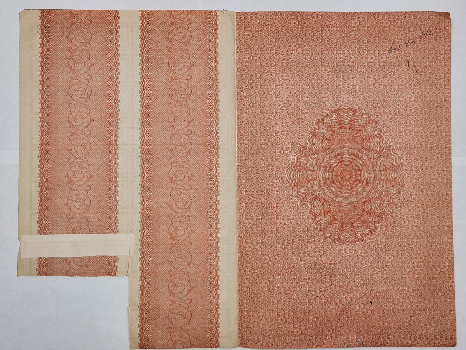 1916 Russian 5 1/2% Military Short Term Loan Bond, Series II, 100 Rubles RED