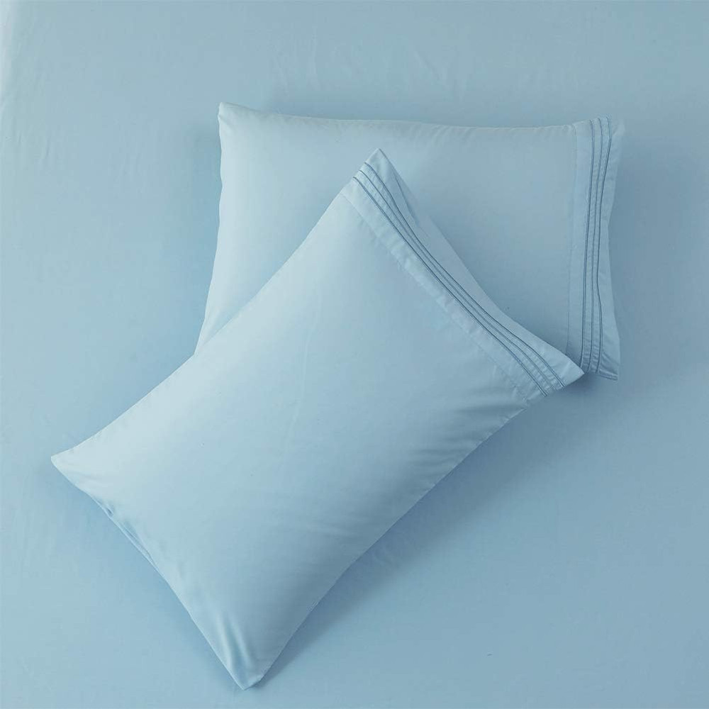 Bed Sheet Set Super Soft Microfiber 1800 Thread Count Luxury Egyptian Sheets 16-