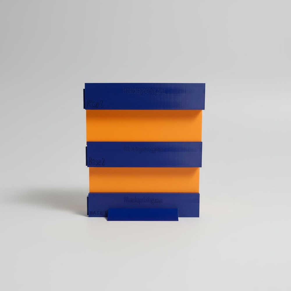 3D Printed 3 Tier Shelf Multi Card Display