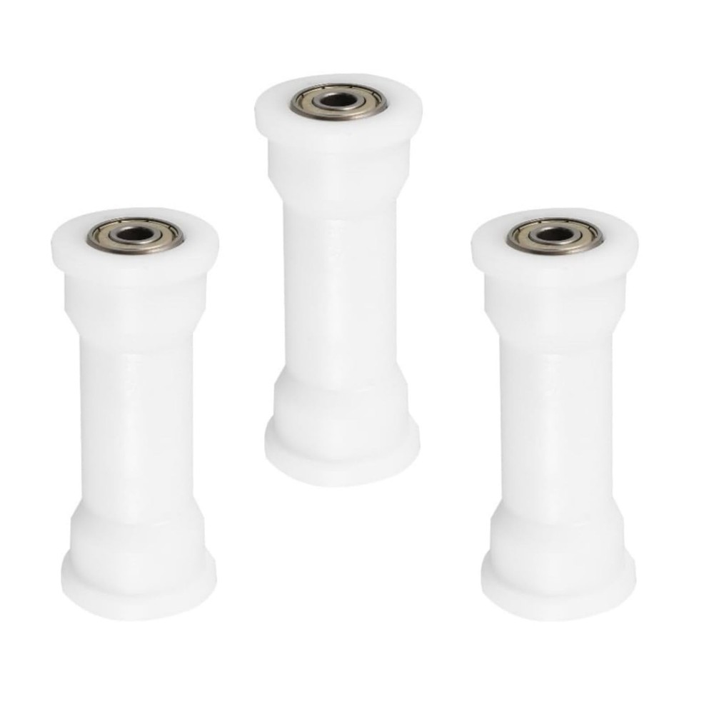 Three Concept 2 Rower Top Seat Rollers replacement part for model C D E
