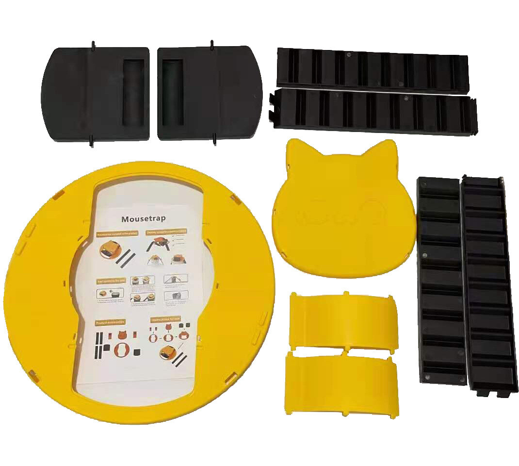 2Pack Black Slide Bucket Lid Mouse Rat Trap Bucket Mousetrap Catcher US NEW