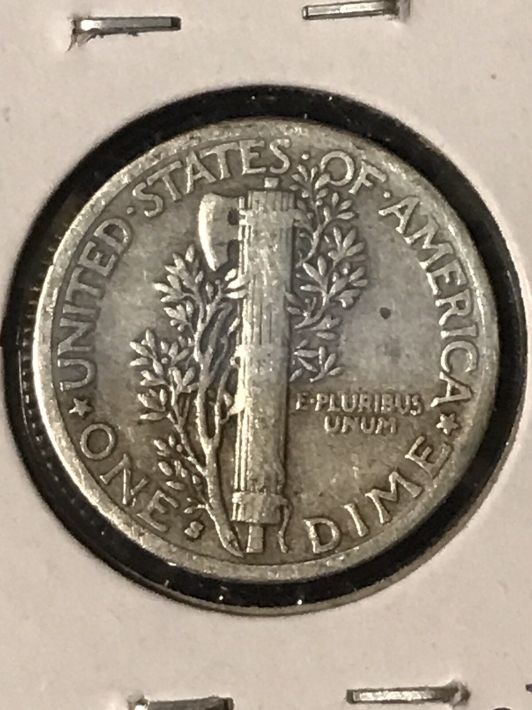 1935-S Mercury Dime F