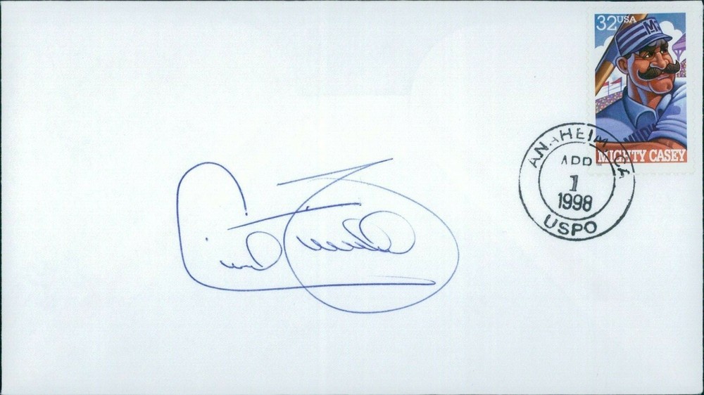 Cecil Fielder Baseball Player Signed Cachet JSA Authenticated