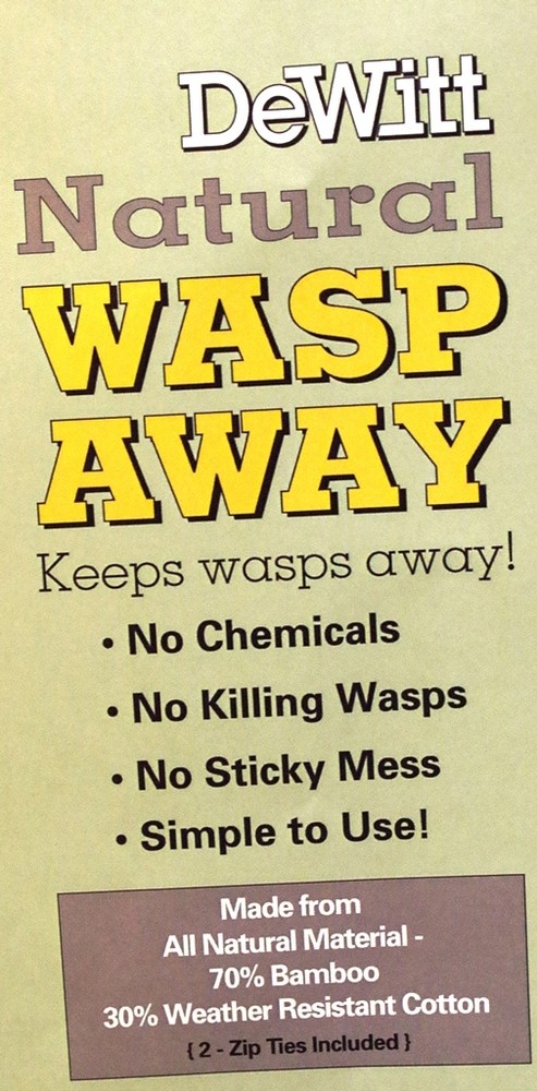 DEWITT NATURAL WASP AWAY - 4 PACK