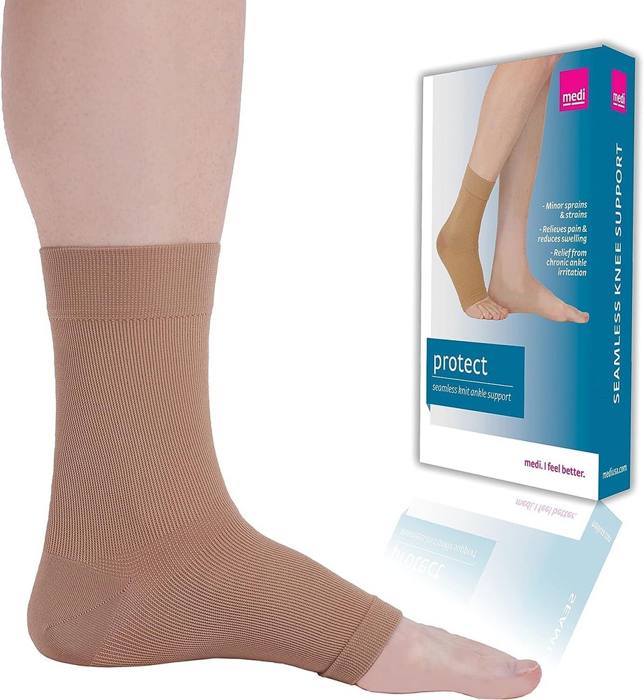 Mediven Seamless Knit Ankle Support (Beige) Medium 50103