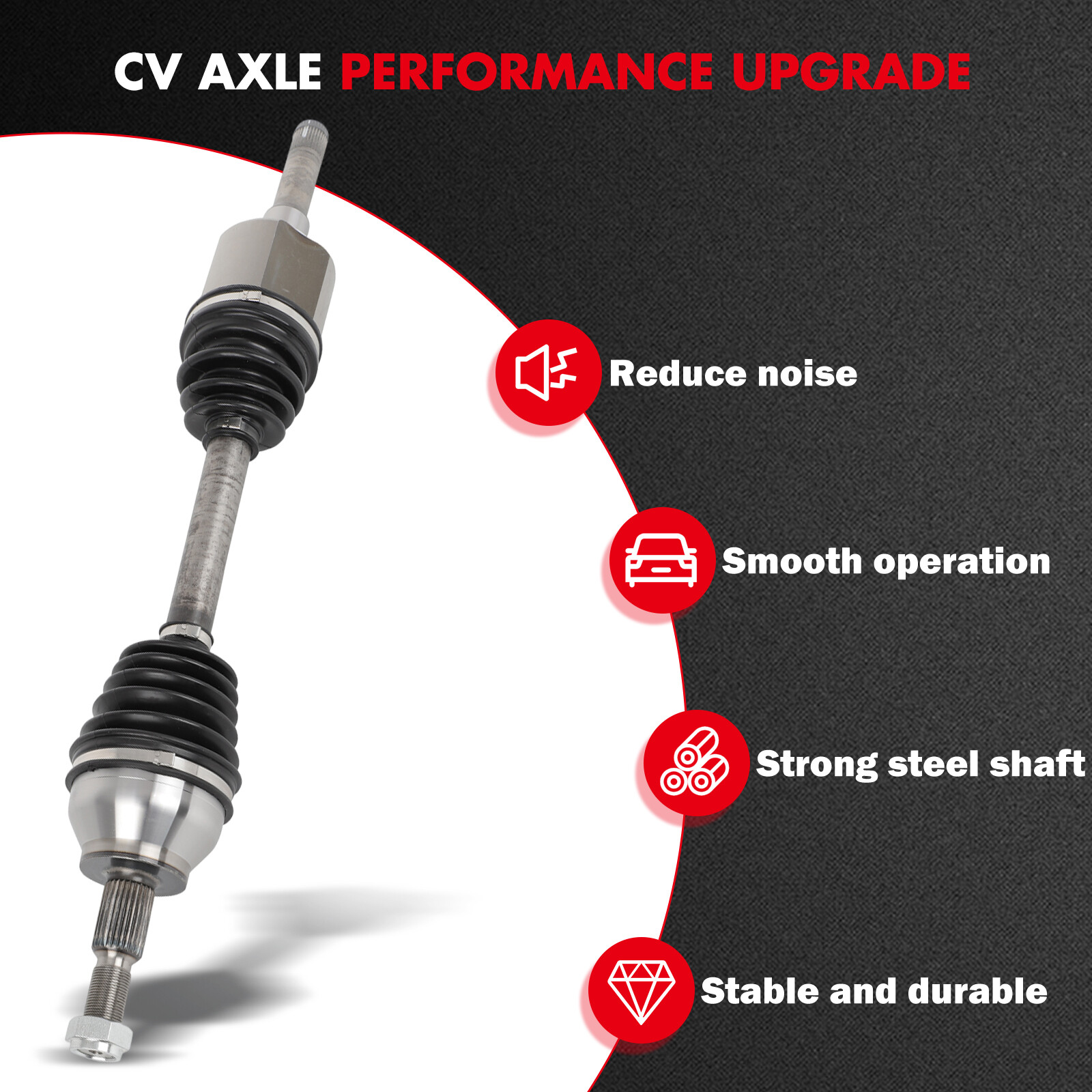 Front Left & Right CV Axles For Ford Escape 2013 2014 2015 2016 2017-2019 AWD