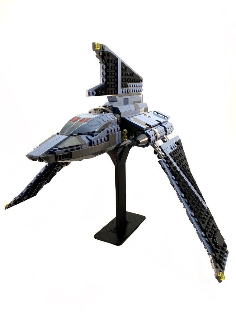Custom Display Stand For The LEGO Bad Batch Attack Shuttle (75314)