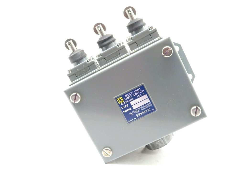 NEW SQUARE D 9007 CB306 MULTI UNIT LIMIT SWITCH TYPE D SERIES A