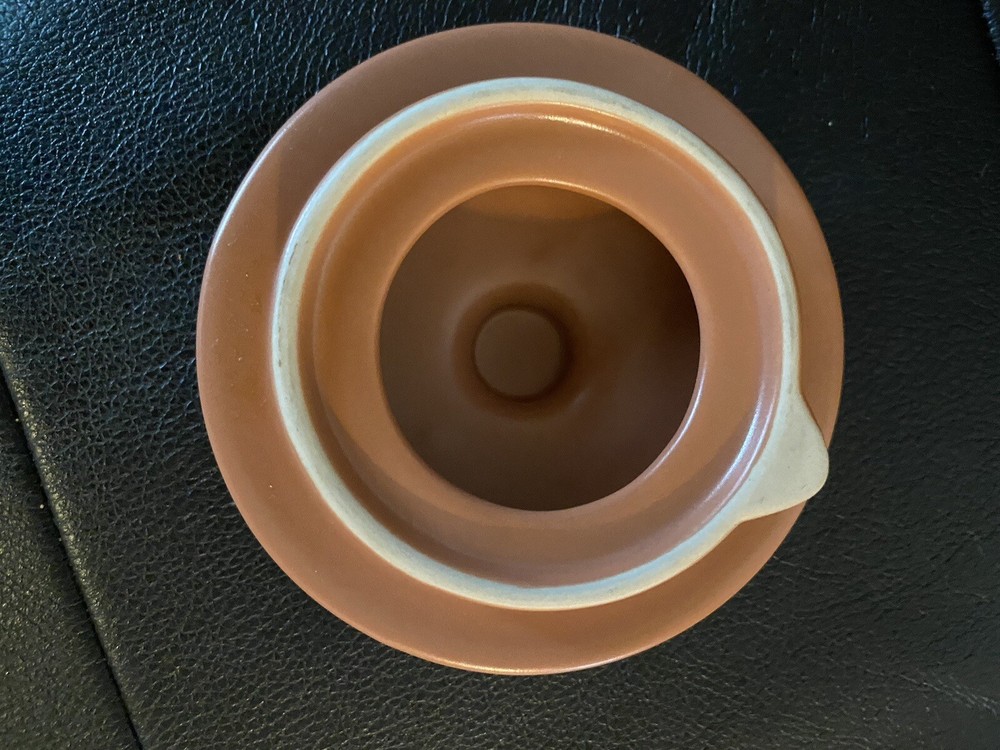Mauve Beehive Ripple Tea Pot Ceramic 8 Cup