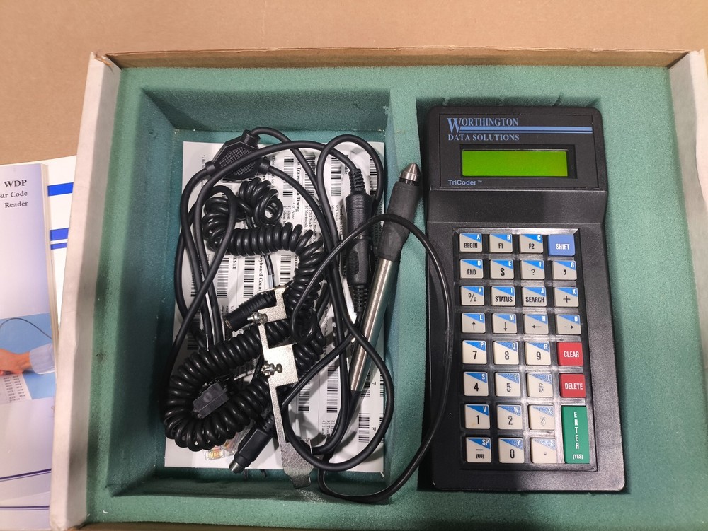 Worthington Data Solutions Tricoder Portable Barcode Reader