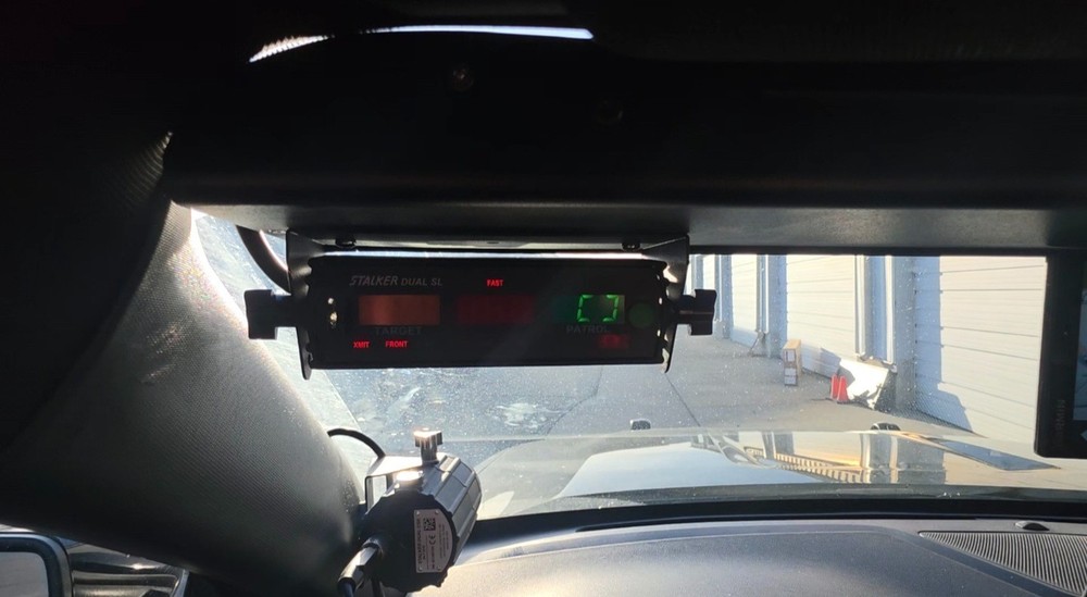 Stalker Radar Headliner Display Mount