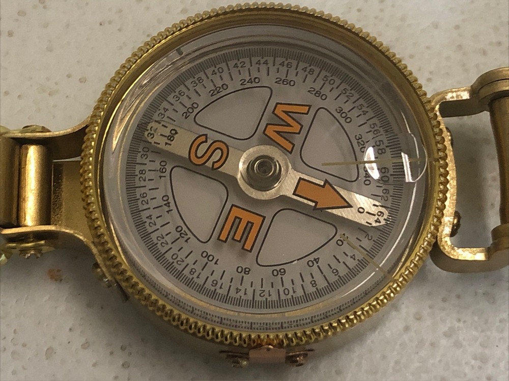 Wren Precision Alignment Lensatic Compass Floating Luminous Dial