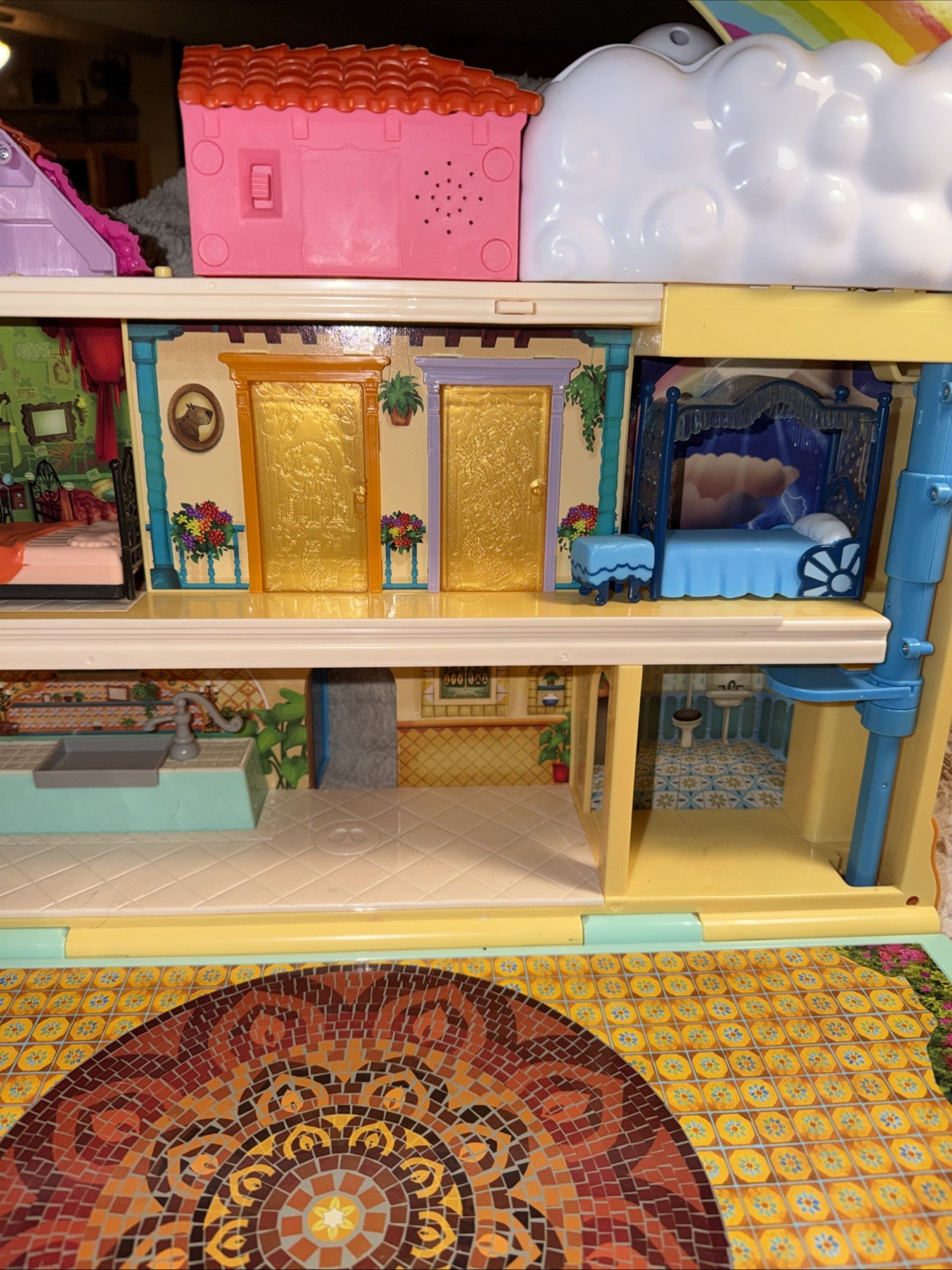 Disney Encanto Magical Casa Madrigal House & 2 Rooms Playsets W/Accessories