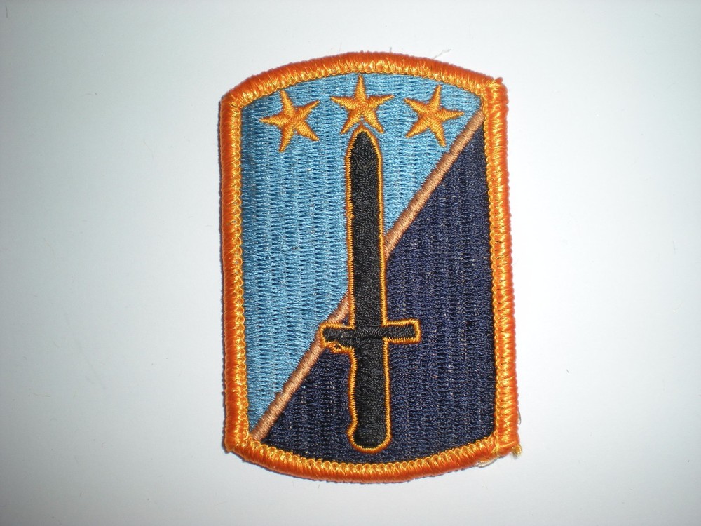 US ARMY 170TH INFANTRY BRIGADE PATCH - FULL COLOR