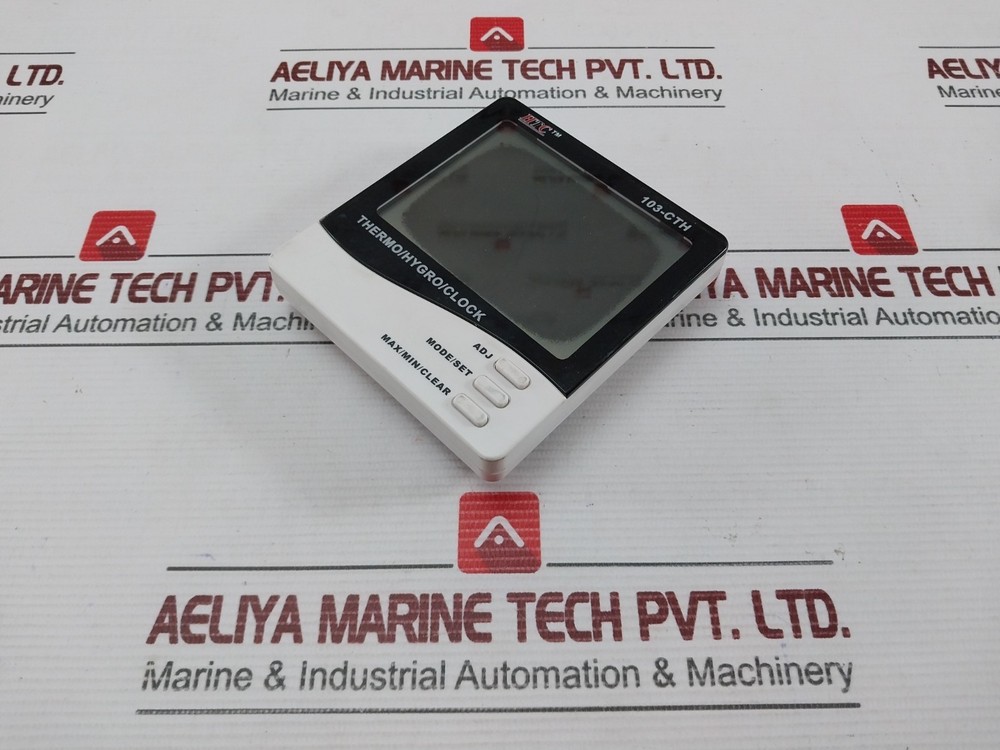 HTC 103-CTH Thermo Hygrometer with Clock