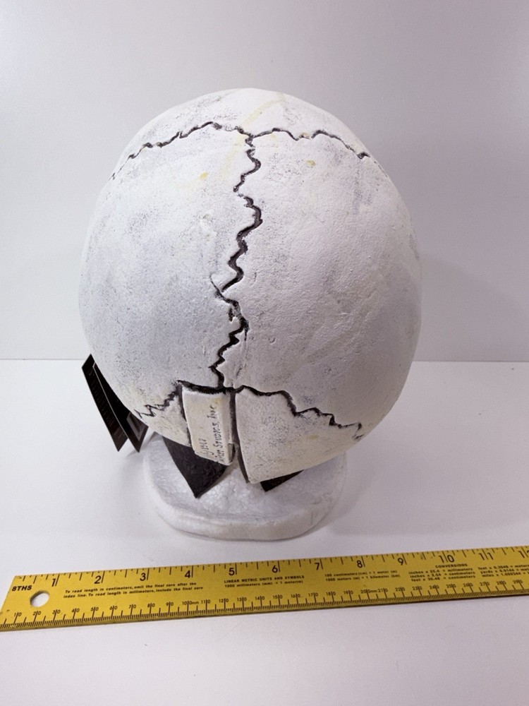 Don Post Studios Skull Overhead Latex Mask With Tag