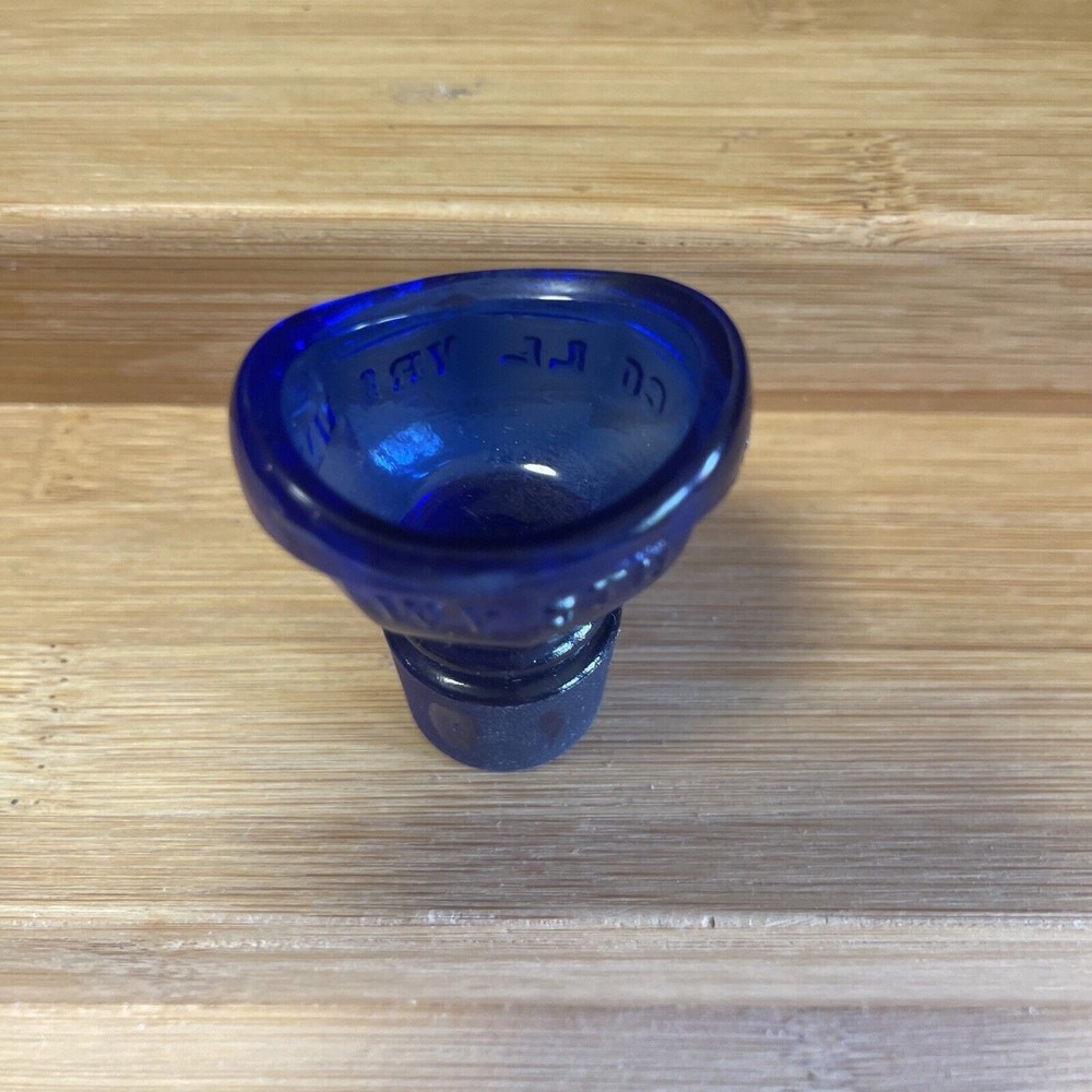 Wyeth Collyrium Glass Eye Cup & Bottle Stopper