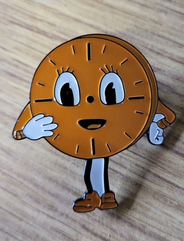 Loki Time Variance Authority Miss Minute Logo Pin